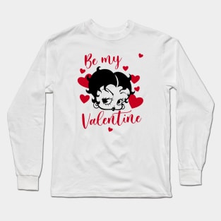 BETTY BOOP - Be my Valentine 2.0 Long Sleeve T-Shirt